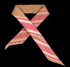 Cravat, American, 1840-50. Creator: Unknown