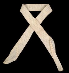 Cravat, American, ca. 1850. Creator: Unknown