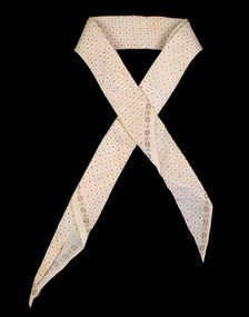 Cravat, American, ca. 1850. Creator: Unknown