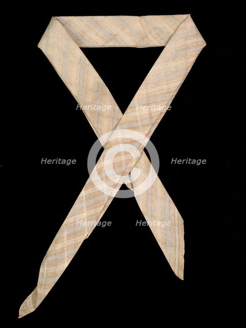 Cravat, American, ca. 1850. Creator: Unknown.