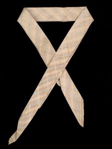 Cravat, American, ca. 1850. Creator: Unknown