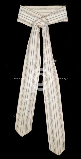 Cravat, American, ca. 1888. Creator: Unknown.