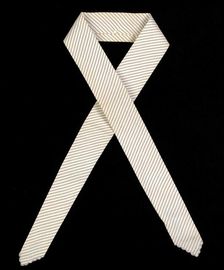 Cravat, American, third quarter 19th century. Creator: Unknown