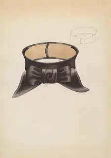 Cravat, c. 1937. Creator: Marie Mitchell