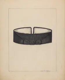 Cravat, c. 1937. Creator: Columbus Simpson