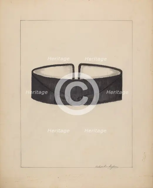 Cravat, c. 1937. Creator: Columbus Simpson.