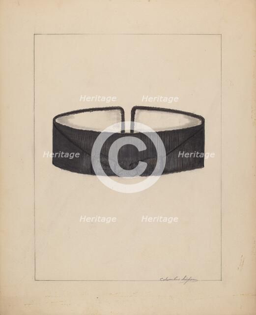 Cravat, c. 1937. Creator: Columbus Simpson.