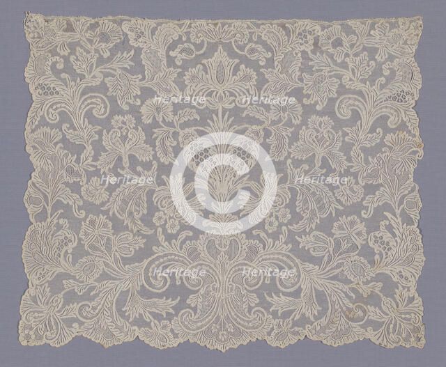 Cravat End, Flanders, 1730-50. Creator: Unknown.