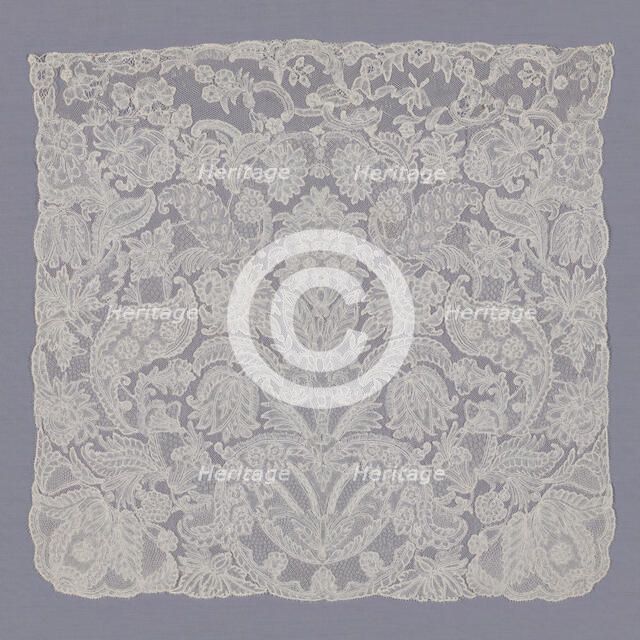 Cravat End, Flanders, 1730s/40s. Creator: Unknown.