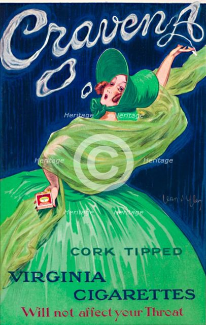 'Craven A - English Poster', c1926. Artist: Jean D'ylen.