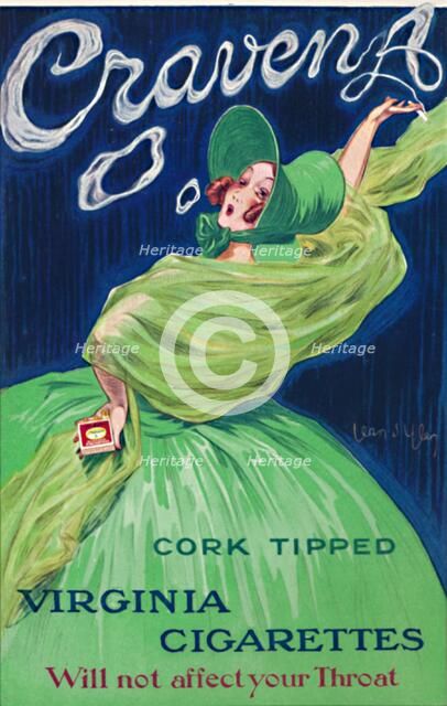 'Craven A - English Poster', c1926. Artist: Jean D'ylen.