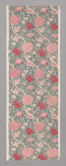 Cray (Furnishing Fabric), England, 1884. Creator: William Morris