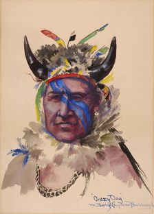 Crazy Dog, late 19th-early 20th century. Creator: Mary Berri Chapman Hansbrough