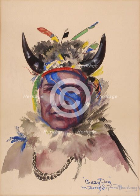 Crazy Dog, late 19th-early 20th century. Creator: Mary Berri Chapman Hansbrough.