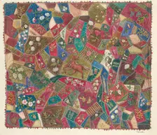 Crazy Quilt, c. 1938. Creator: Charlotte Winter