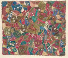 Crazy Quilt, c. 1938. Creator: Charlotte Winter