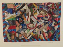 Crazy Quilt, c. 1938. Creator: Dolores Haupt