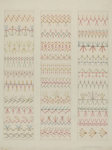 Crazy Quilt, c. 1938. Creator: William Kieckhofel