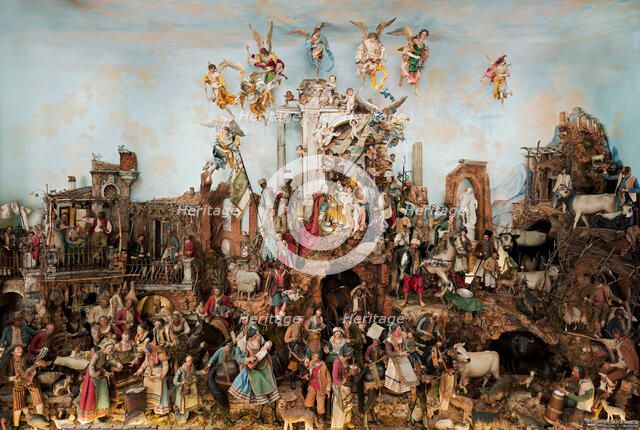 Crèche, mid-18th century. Creator: Unknown.