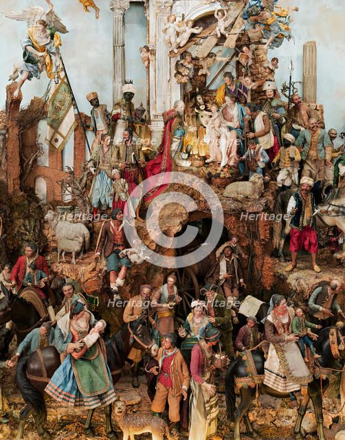 Crèche, mid-18th century. Creator: Unknown.