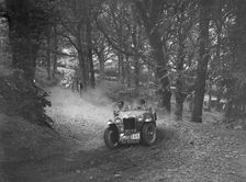 Cream Cracker Team MG PA of JM Toulmin, winner of the B&HMC Brighton-Beer Trial, 1934. Artist: Bill Brunell