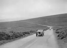 Cream Cracker Team MG PB of EJ Haesendonck competing at the MCC Torquay Rally, July 1937. Artist: Bill Brunell