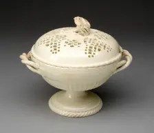 Cream Bowl, Staffordshire, 1780/1800. Creator: Staffordshire Potteries