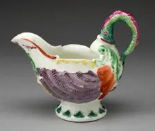 Cream Boat, Worcester, c. 1765. Creator: Royal Worcester