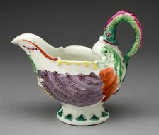Cream Boat, Worcester, c. 1765. Creator: Royal Worcester
