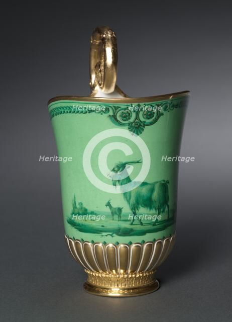 Cream Jug, designed 1788, made 1831-1834. Creator: Sèvres Porcelain Manufactory (French, est. 1740).