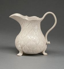 Cream Jug, Staffordshire, 1750/59. Creator: Staffordshire Potteries