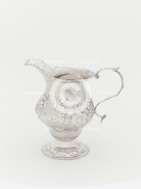 Cream Pot, 1765/75. Creator: Bancroft Woodcock.