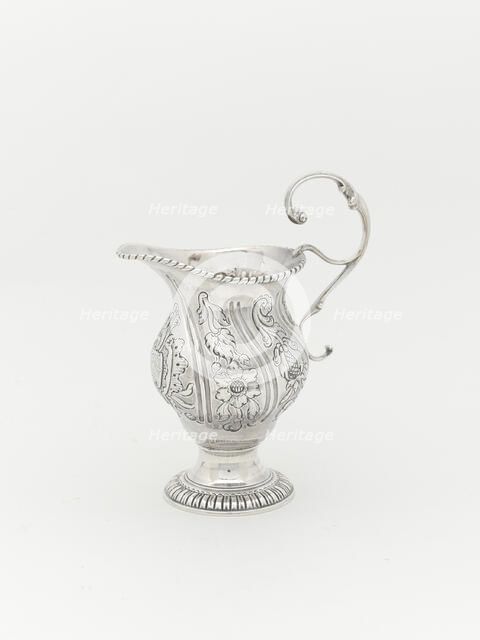 Cream Pot, 1765/76. Creator: Myer Myers.
