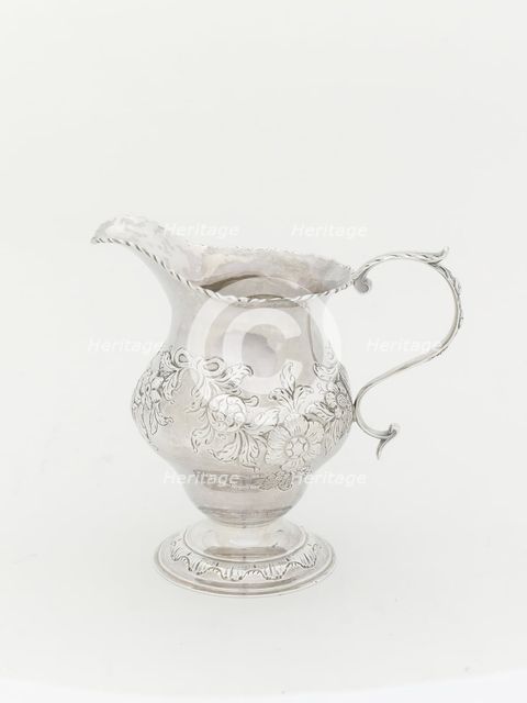 Cream Pot, 1765/75. Creator: Bancroft Woodcock.