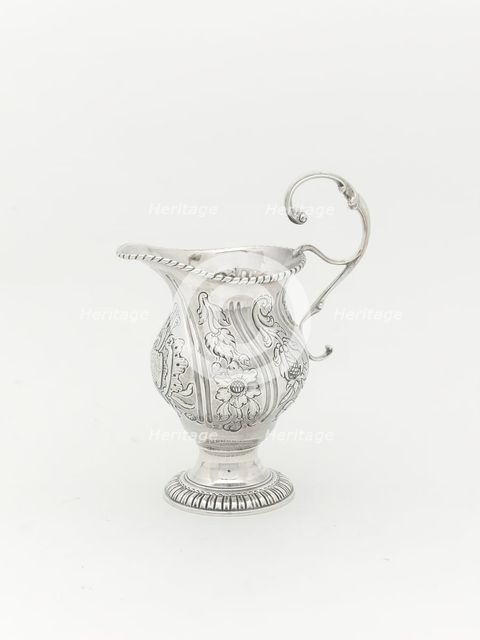 Cream Pot, 1765/76. Creator: Myer Myers.