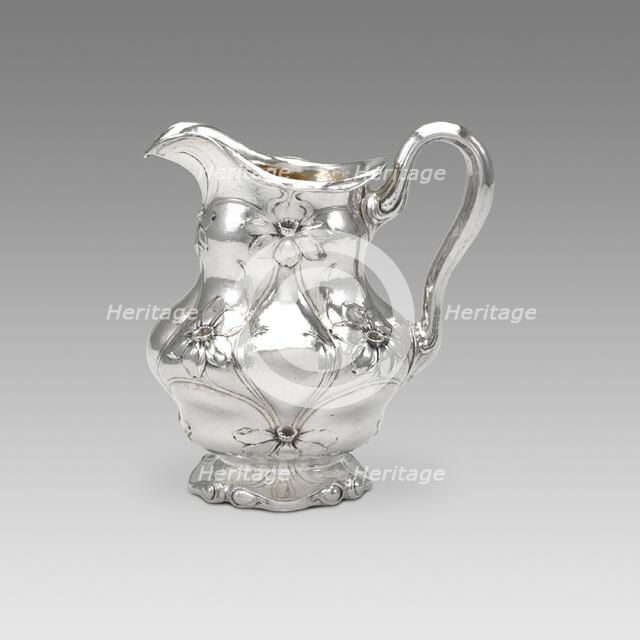 Cream Pot (part of a set), 1900. Creator: Gorham Manufacturing Company.