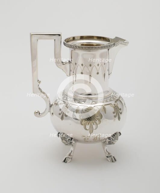 Cream Pot, part of Tea and Coffee Service, 1878. Creator: Rogers Smith and Company.