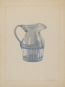 Cream Pitcher, 1935/1942. Creator: Charles Caseau