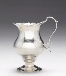 Cream Pitcher, c. 1765. Creator: Paul Revere II (American, 1735-1818)