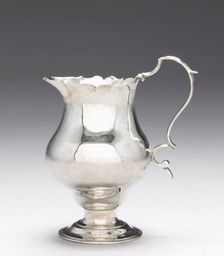 Cream Pitcher, c. 1765. Creator: Paul Revere II (American, 1735-1818)