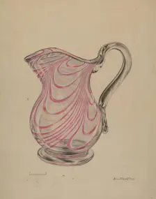 Cream Pitcher, c. 1936. Creator: John Tarantino