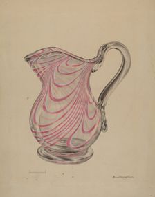 Cream Pitcher, c. 1936. Creator: John Tarantino