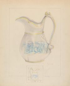 Cream Pitcher, c. 1936. Creator: Joseph Sudek