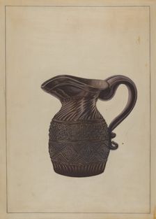 Cream Pitcher, c. 1936. Creator: Nicholas Amantea