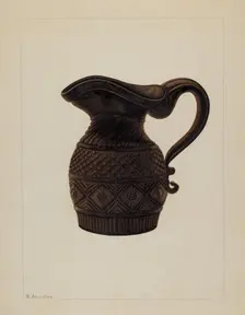 Cream Pitcher, c. 1936. Creator: Nicholas Amantea