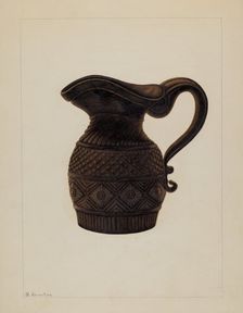 Cream Pitcher, c. 1936. Creator: Nicholas Amantea