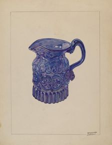 Cream Pitcher, c. 1937. Creator: Frank Fumagalli