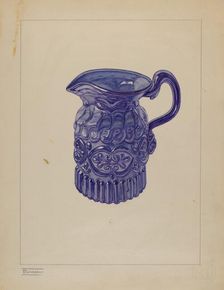 Cream Pitcher, c. 1937. Creator: Frank Fumagalli