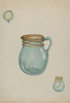 Cream Pitcher, c. 1938. Creator: Wilford H. Shurtliff