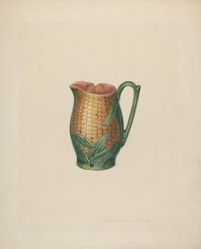 Cream Pitcher, c. 1940. Creator: Edward L Loper